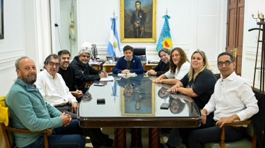 El partido Unidad Popular se reunió con el gobernador Axel Kicillof