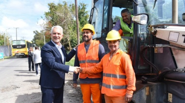 Alak lanzó el "Plan de Obras Públicas y Mantenimiento Urbano" que llegará a todas las localidades de La Plata