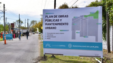 Comenzó el plan de renovación de calles, desagües y luminarias en Villa Elvira