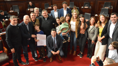 El Concejo Deliberante de La Plata reconoció a Stefano Marconi Sgroi, el niño prodigio fanático del automovilismo