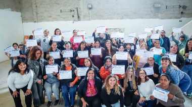 La Secretaría de Economía Popular de La Plata entregó certificados de Manipulación de Alimentos