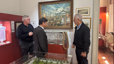 Kicillof y Alak visitaron el Museo Municipal Dardo Rocha de La Plata