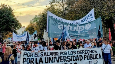 Paro en la UNLP: "No hubo actividad en ninguno de los colegios de pregrado ni tampoco en la mayoría de las facultades"