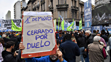 Iván Maidana: "En este día hay que alzar fuerte nuestra voz no solo por la pérdida de miles de empleos, también por la brutal caída de los salarios"