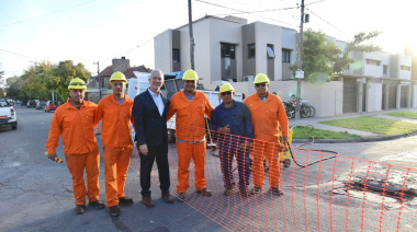 Alak recorrió la puesta en marcha del Plan de Obras Públicas y Mantenimiento Urbano en Tolosa