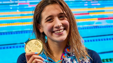 La exnadadora olímpica Delfina Pignatiello inaugura un ciclo de charlas en La Plata