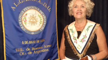 La Serenísima Gran Maestra María Castillo participará de un acto en La Plata