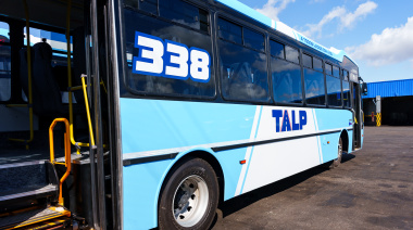 TALP inauguró un nuevo recorrido para la línea 338
