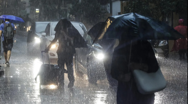 Establecen el nivel de alerta 'amarillo' por tormentas en La Plata