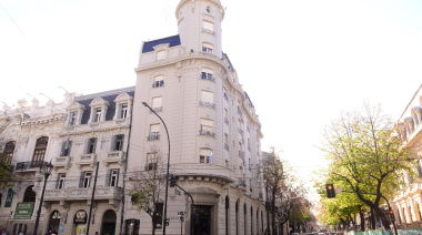 Inauguraron la puesta en valor del edificio del ex Banco Municipal de La Plata