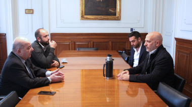 Tauber y Yacobitti abordaron "temas vinculados al modelo universitario que incorpora la producción y el trabajo"