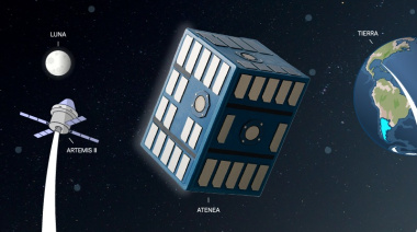 Un microsatélite argentino, con participación platense, será parte de la misión que marcará el retorno lunar tripulado