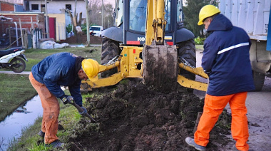 Comenzó la pavimentación en 212 entre 524 y 522