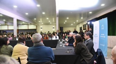 Presentaron la Junta Comunal de El Peligro y anunciaron un plan de obras
