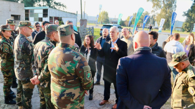 Refuerzan la seguridad de El Peligro, Abasto y Etcheverry con móviles y efectivos para el Comando de Patrullas Rural