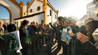 Junto a sobrevivientes, en La Plata inspeccionaron sedes policiales donde funcionaron centros clandestinos de detención