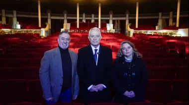 Alak anunció el inicio de las obras de restauración y puesta en valor del Teatro Municipal Coliseo Podestá
