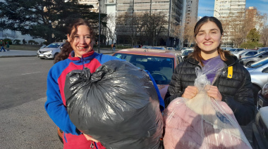 La colecta de ropa de abrigo de La Plata Solidaria recibió gran apoyo y ya piensan en el Día del Niño