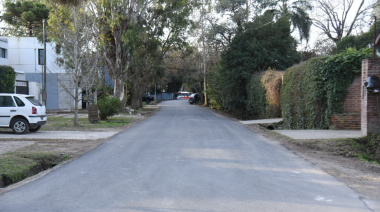Quedó inaugurado el nuevo asfalto de la calle 460 entre Camino General Belgrano y 28 bis de La Plata