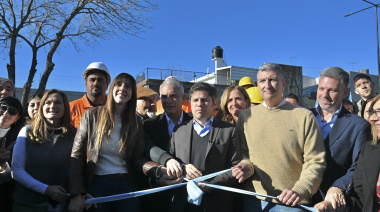 Alak y Kicillof inauguraron el primer tramo de la nueva avenida 60 en Los Hornos