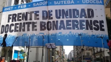 Docentes bonaerenses piden aumento salarial para el mes de agosto