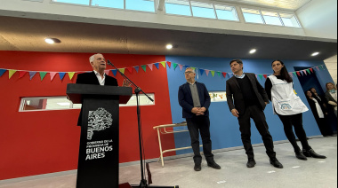 Inauguraron un nuevo edificio educativo en La Plata