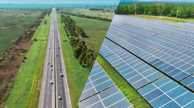 AUBASA quiere instalar una planta solar en la autopista La Plata - Buenos Aires