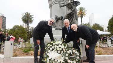 Emotivo acto en homenaje al General San Martín en La Plata