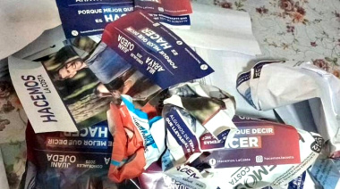 En el Partido de la Costa denunciaron que roban y destruyen boletas de "Hacemos La Costa"