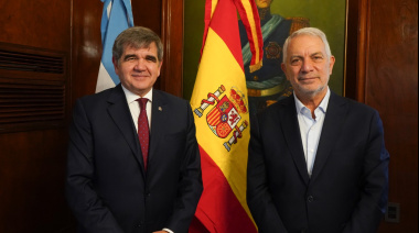 Alak recibió al embajador de España en la Argentina