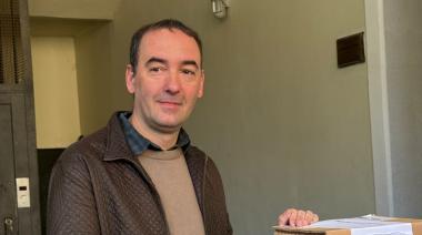 Esta mañana votó  Francisco Adorni en el Colegio Nacional “Rafael Hernández” de La Plata