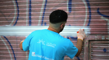 La Plata suma más espacios renovados con las cuadrillas municipales de “Ciudad Limpia”