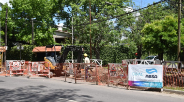 City Bell: avanzan las obras para la mejora del servicio de agua