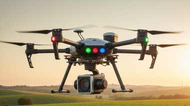 Uso de drones con visión espectral para monitorear cultivos orgánicos