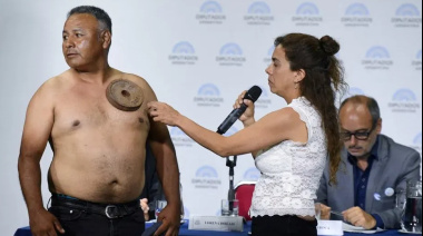 Tras el show del "Hombre Imán" en Diputados, arrecian las críticas contra Martín Menem y la diputada antivacunas