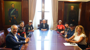 Alak recibió a pilotos del TC en la previa del Gran Premio Coronación que se correrá en La Plata