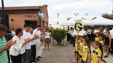 Gonnet festejó su 136° aniversario y en el acto se cantó el Himno a La Plata
