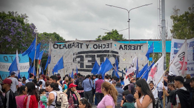 Organizaciones sociales se movilizaron en La Plata: "La única respuesta del gobierno nacional es más represión"