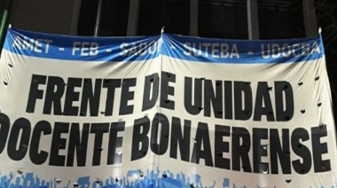 Docentes bonaerenses pidieron la reapertura de paritarias a la Provincia