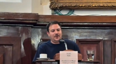 Pablo Elías rompió con La Cámpora y lanzó el "Frente Peronista Germán Abdala"