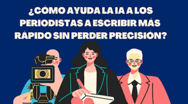 ¿Cómo ayuda la IA a los periodistas a escribir más rápido sin perder precisión?