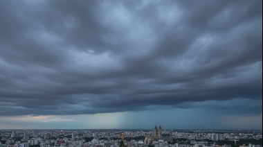 Pronostican lluvias durante gran parte de este sábado en La Plata