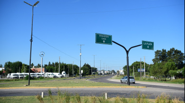 Inauguraron las mejoras realizadas en la avenida 44 entre 149 y ruta 2