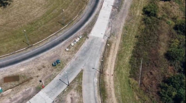 Avanza la reconstrucción del pavimento en el ingreso al Distribuidor A. Etcheverry en La Plata