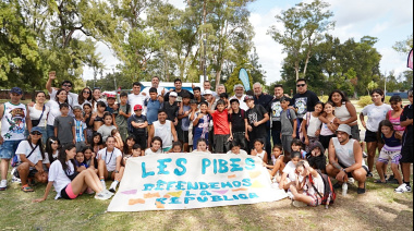 Alak y Correa participaron del último día del programa "Vacaciones sin trabajo infantil"