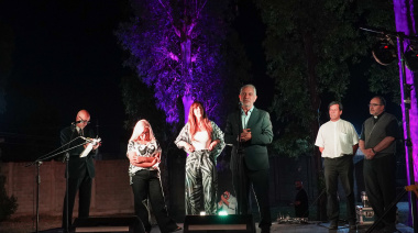 Alak participó de una cena conmemorativa por el 143° aniversario de Los Hornos