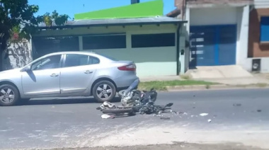 Murió un motociclista tras un accidente en la avenida Génova de Berisso