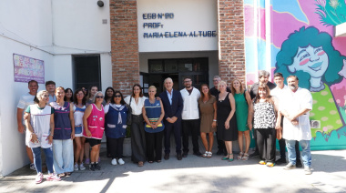 El Municipio suma infraestructura para la educación pública en Savoia