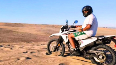 Murió un joven de Ensenada al caer con su moto en médanos de Villa Gesell durante el "Enduro del Verano"