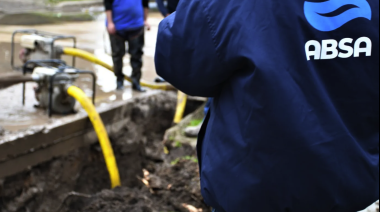 Realizan trabajos en perforación de agua en City Bell